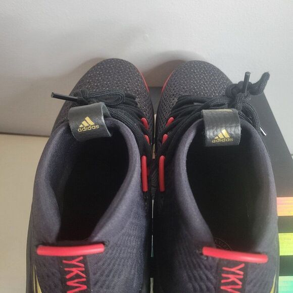 Adidas Dame 4 Shoes Black Scarlet Gold CQ1422 With Box 10.5 Worn Once main image 8